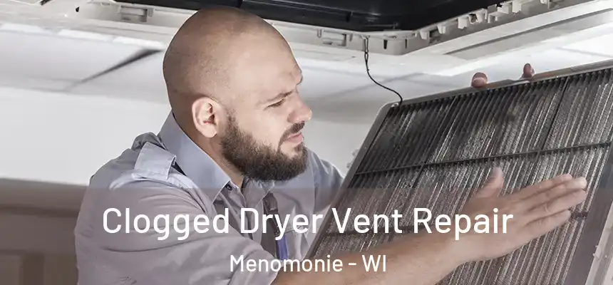  Clogged Dryer Vent Repair Menomonie - WI