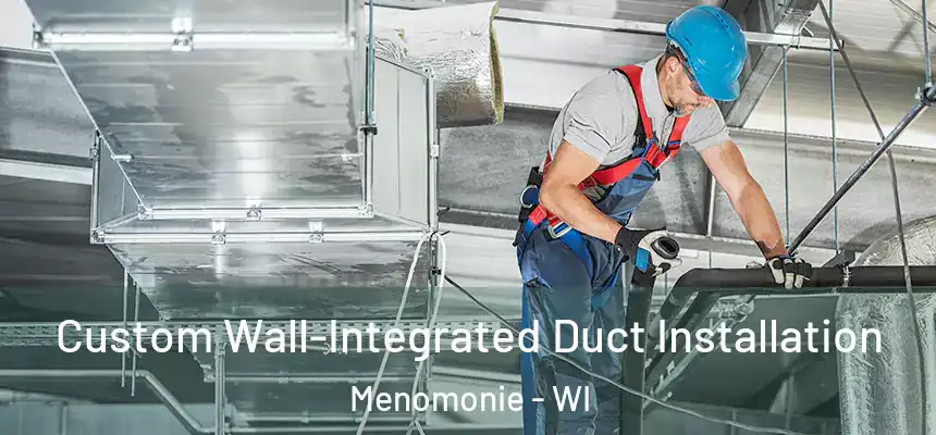  Custom Wall-Integrated Duct Installation Menomonie - WI